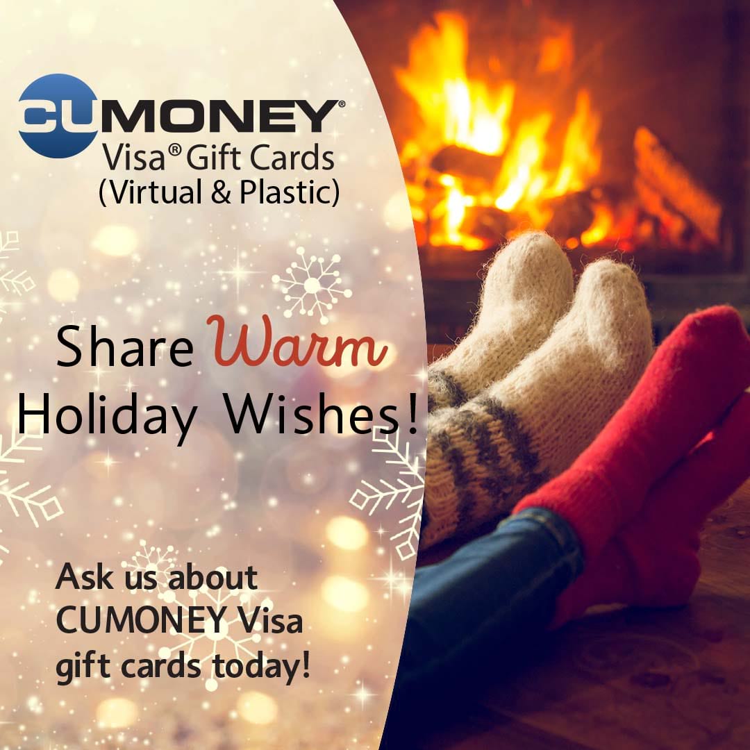Ask about VISA gift cards today